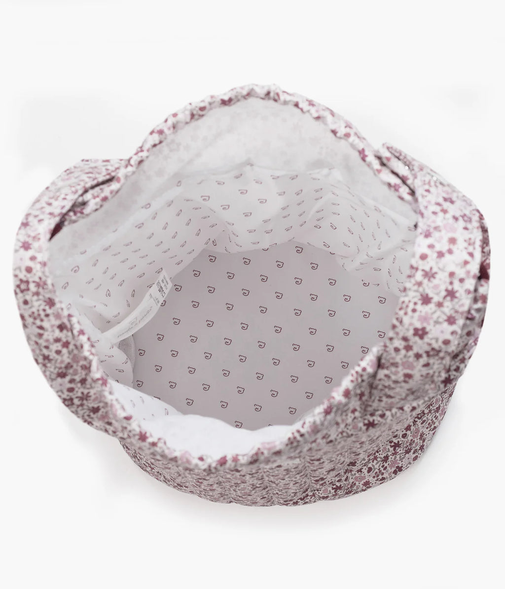 Pasito a Pasito Cherry Flowers Bucket Bag