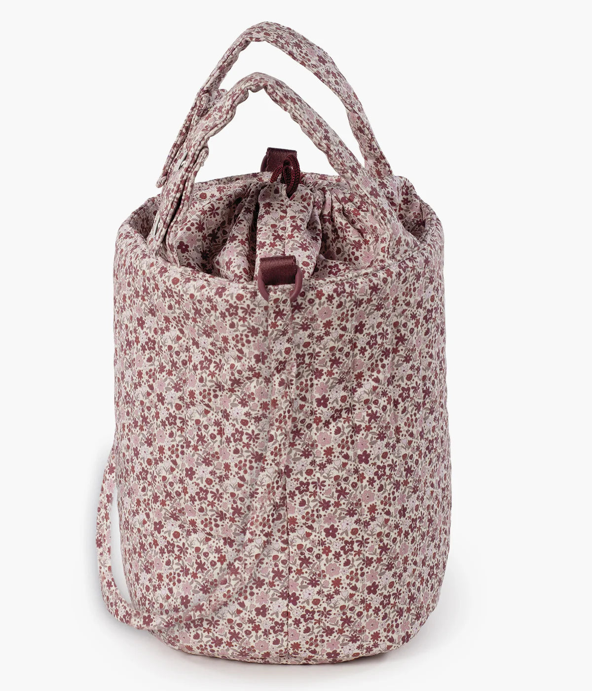 Pasito a Pasito Cherry Flowers Bucket Bag
