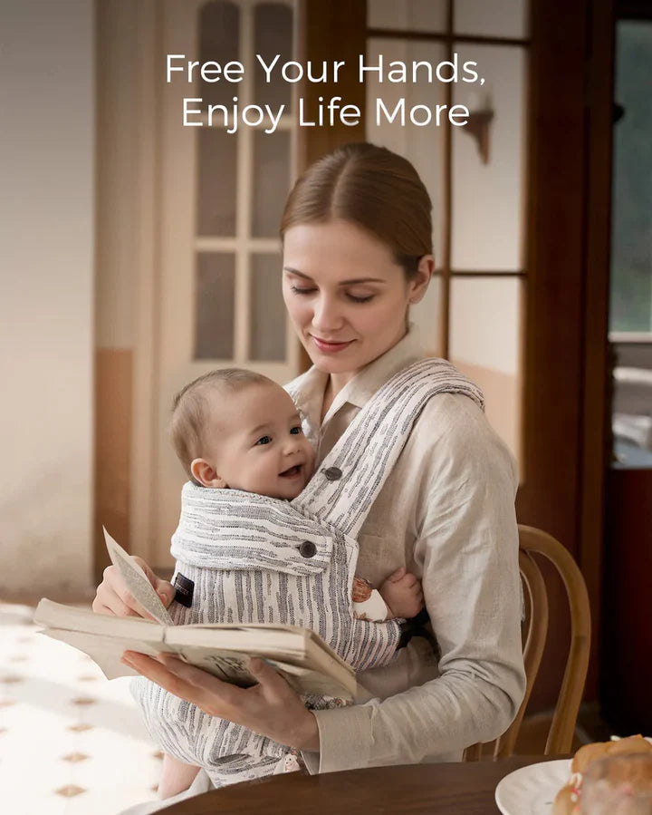 HeriHug 100% linen Baby Carrier