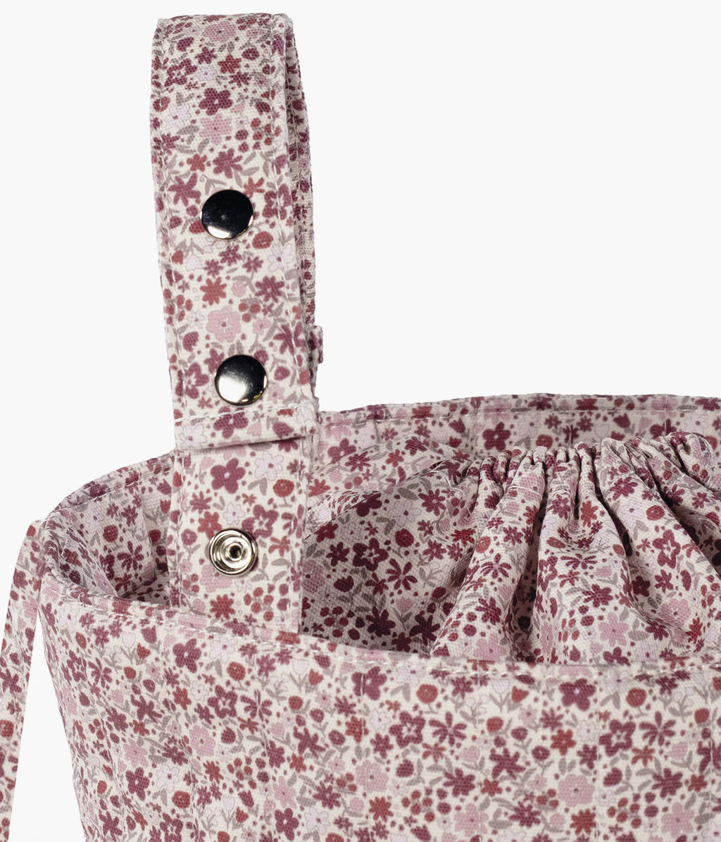 Pasito a Pasito Cherry Flowers Bucket Bag