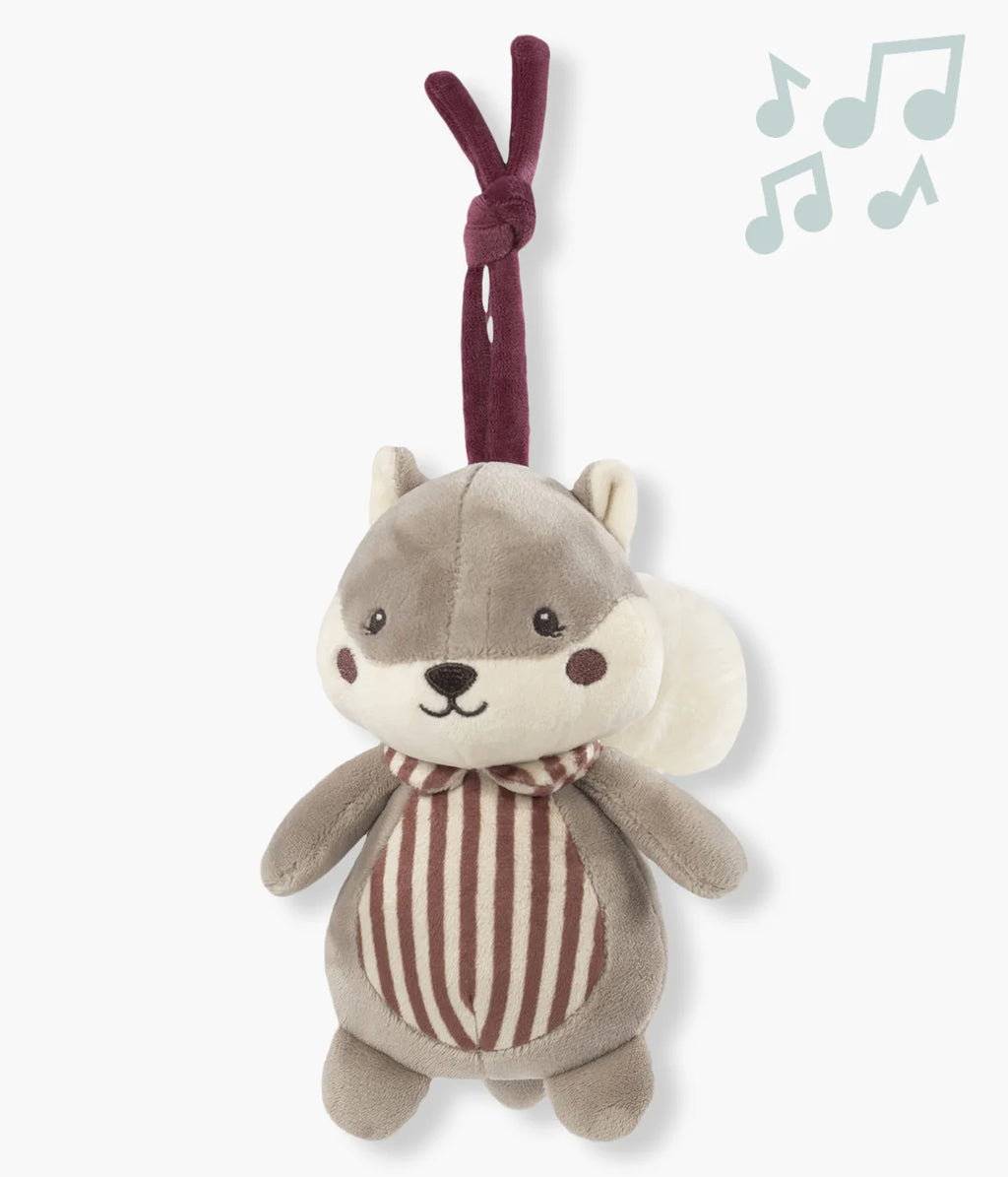 Pasito a Pasito Cherry Strips Squirrel Musical Plush